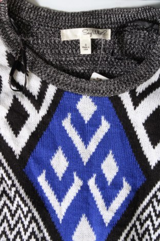 Damski sweter Say What, Rozmiar S, Kolor Kolorowy, Cena 92,99 zł