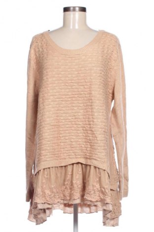 Damenpullover Simply Couture, Größe L, Farbe Beige, Preis 12,99 €