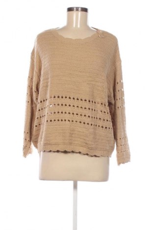 Damenpullover Sirup, Größe L, Farbe Beige, Preis 12,99 €