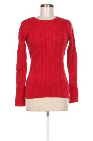 Damski sweter St John's Bay, Rozmiar S, Kolor Czerwony, Cena 53,99 zł