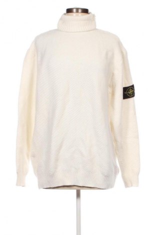 Damski sweter Stone Island, Rozmiar L, Kolor Biały, Cena 329,99 zł