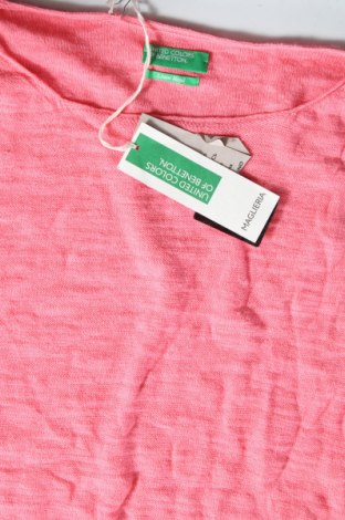 Damski sweter United Colors Of Benetton, Rozmiar M, Kolor Różowy, Cena 119,99 zł