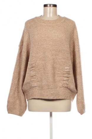 Damski sweter Vero Moda, Rozmiar L, Kolor Beżowy, Cena 49,99 zł