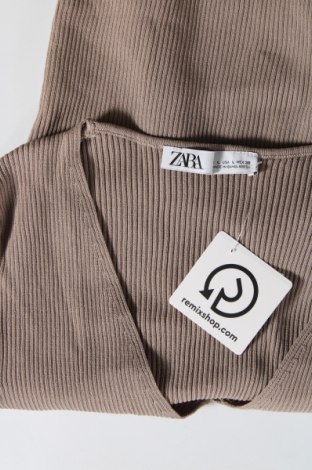 Damski sweter Zara, Rozmiar L, Kolor Beżowy, Cena 43,99 zł