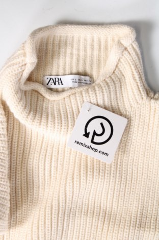 Damski sweter Zara, Rozmiar S, Kolor ecru, Cena 86,99 zł