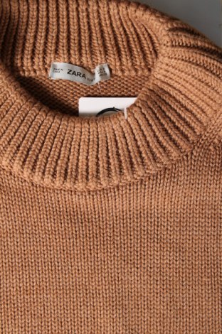 Γυναικείο πουλόβερ Zara Knitwear, Μέγεθος S, Χρώμα Καφέ, Τιμή 24,88 €