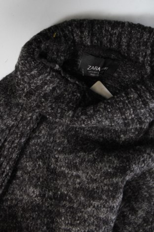 Дамски пуловер Zara Knitwear, Размер S, Цвят Сив, Цена 13,99 лв.