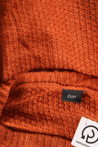 Damenpullover Zizzi, Größe 5XL, Farbe Orange, Preis € 33,99