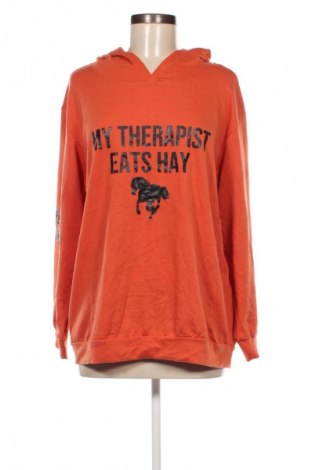 Damen Sweatshirt, Größe XL, Farbe Orange, Preis € 8,49