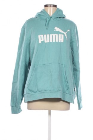 Дамски суичър PUMA, Размер XXL, Цвят Зелен, Цена 41,99 лв.