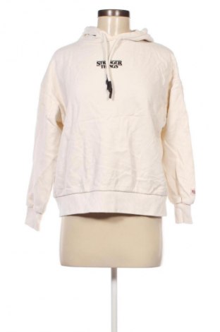 Damen Sweatshirt Pull&Bear, Größe S, Farbe Weiß, Preis 10,49 €