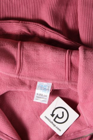 Damen Sweatshirt Time and tru, Größe L, Farbe Rosa, Preis 20,49 €