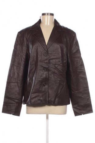 Damen Lederblazer Talbots, Größe XXL, Farbe Braun, Preis € 33,99