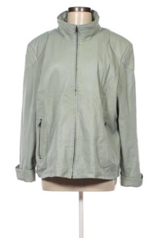 Damen Lederjacke, Größe XL, Farbe Grün, Preis € 50,99