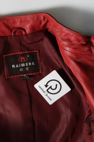 Damen Lederjacke, Größe L, Farbe Rot, Preis € 34,49