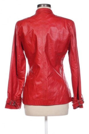 Damen Lederjacke, Größe M, Farbe Rot, Preis € 67,99