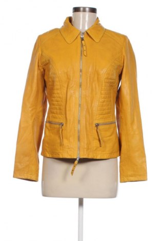 Damen Lederjacke, Größe S, Farbe Gelb, Preis € 67,99