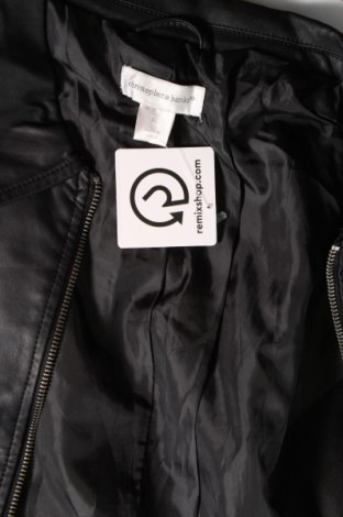 Damen Lederjacke Christopher & Banks, Größe XL, Farbe Schwarz, Preis 40,99 €