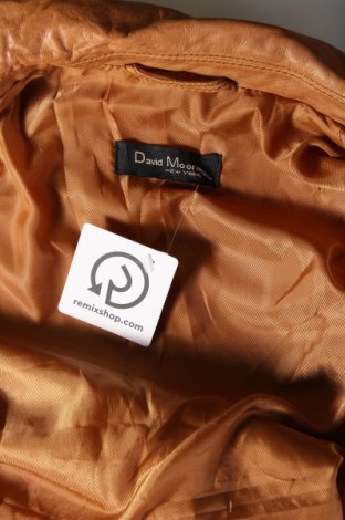 Damen Lederjacke David Moore, Größe L, Farbe Orange, Preis € 62,99