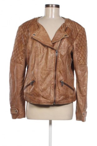 Damen Lederjacke Esprit, Größe L, Farbe Beige, Preis € 55,99