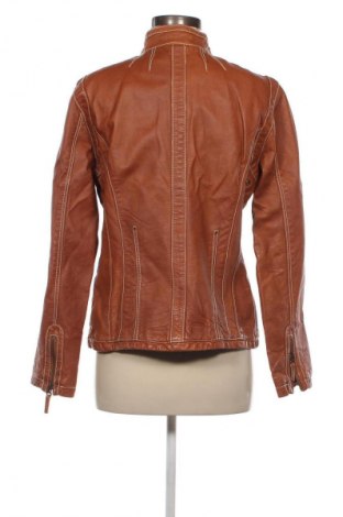 Damen Lederjacke Heine, Größe L, Farbe Orange, Preis 123,99 €