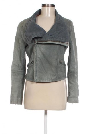 Geacă de piele pentru femei Maison Scotch, Mărime S, Culoare Verde, Preț 791,99 Lei