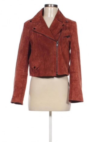 Damen Lederjacke Mango, Größe M, Farbe Braun, Preis € 41,94