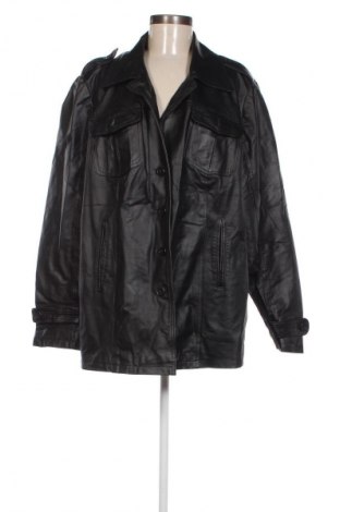 Damen Lederjacke Mia Linea, Größe 3XL, Farbe Schwarz, Preis 47,99 €