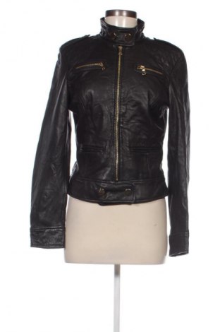 Damen Lederjacke Moda International, Größe M, Farbe Schwarz, Preis € 34,49