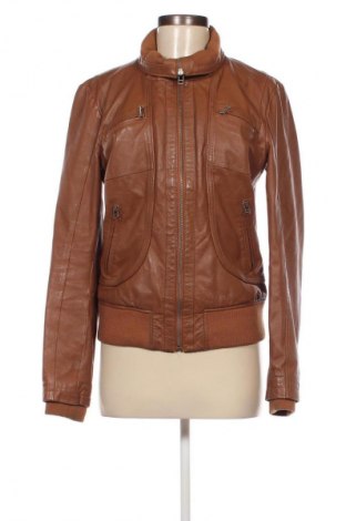 Damen Lederjacke ONLY, Größe L, Farbe Braun, Preis 24,99 €