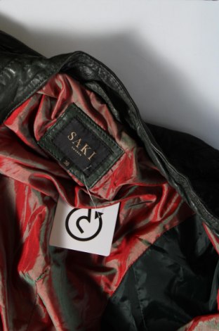 Damen Lederjacke SAKI, Größe S, Farbe Grün, Preis € 86,99