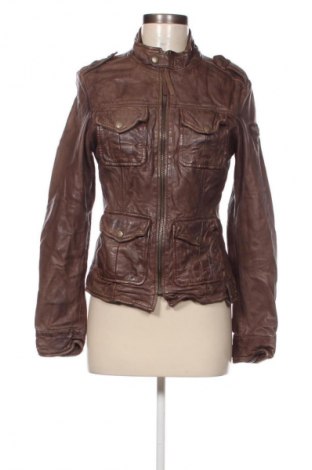 Damen Lederjacke Tigha, Größe S, Farbe Braun, Preis 125,49 €