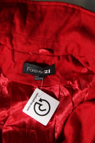 Dámský kabát  Forever 21, Velikost M, Barva Červená, Cena  179,00 Kč