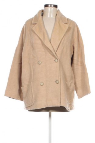 Damenmantel Max Mara, Größe L, Farbe Beige, Preis 179,03 €