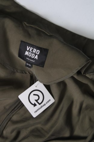 Damski płaszcz Vero Moda, Rozmiar XS, Kolor Zielony, Cena 71,99 zł