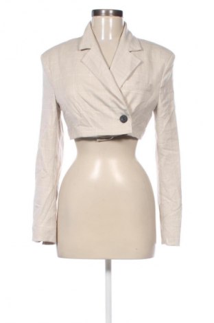 Damen Blazer Bershka, Größe S, Farbe Beige, Preis € 15,99