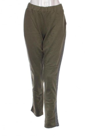 Pantaloni trening de femei True Spirit, Mărime XL, Culoare Verde, Preț 95,99 Lei