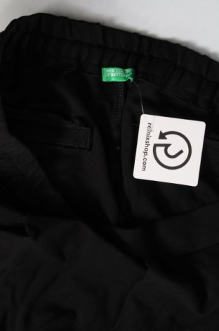 Pantaloni trening de femei United Colors Of Benetton, Mărime L, Culoare Negru, Preț 61,99 Lei