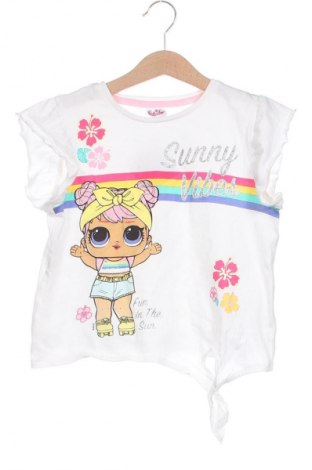 Kinder Shirt, Größe 7-8y/ 128-134 cm, Farbe Weiß, Preis 4,49 €