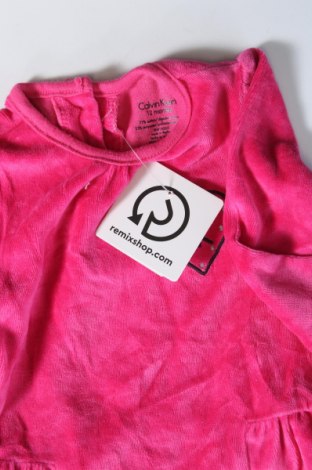 Kinder Shirt Calvin Klein, Größe 9-12m/ 74-80 cm, Farbe Rosa, Preis 13,49 €