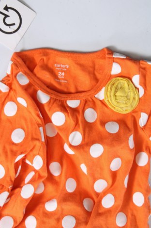 Kinder Shirt Carter's, Größe 18-24m/ 86-98 cm, Farbe Orange, Preis 3,99 €