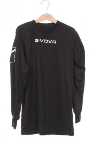 Kinder Shirt Givova, Größe 8-9y/ 134-140 cm, Farbe Schwarz, Preis 6,49 €