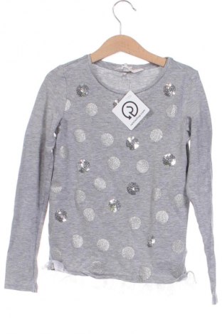 Kinder Shirt H&M, Größe 6-7y/ 122-128 cm, Farbe Grau, Preis 4,99 €