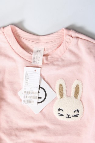 Kinder Shirt H&M, Größe 18-24m/ 86-98 cm, Farbe Rosa, Preis 7,22 €