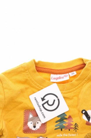 Kinder Shirt Liegelind, Größe 12-18m/ 80-86 cm, Farbe Gelb, Preis 7,99 €