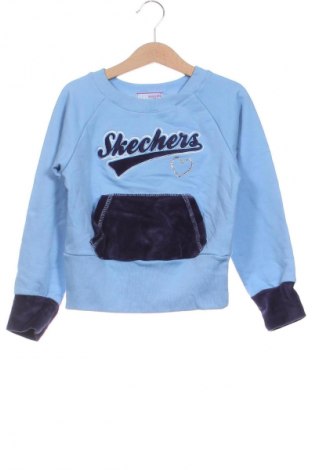 Детска блуза Skechers, Размер 5-6y/ 116-122 см, Цвят Син, Цена 23,49 лв.