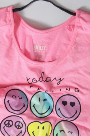 Kinder Shirt Smiley World, Größe 8-9y/ 134-140 cm, Farbe Rosa, Preis € 6,02