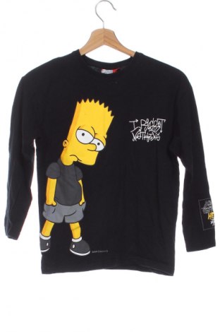 Dziecięca bluzka The Simpsons, Rozmiar 8-9y/ 134-140 cm, Kolor Czarny, Cena 47,76 zł