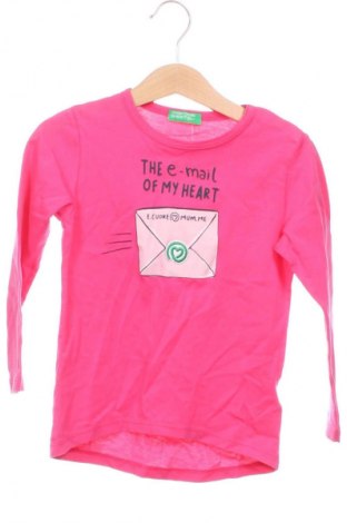 Kinder Shirt United Colors Of Benetton, Größe 2-3y/ 98-104 cm, Farbe Rosa, Preis € 12,00