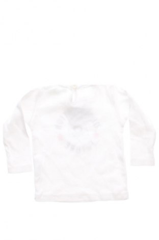 Kinder Shirt United Colors Of Benetton, Größe 2-3m/ 56-62 cm, Farbe Weiß, Preis 7,99 €